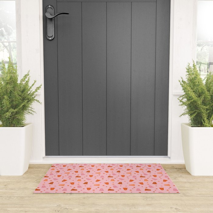 Fall Ghost Print Welcome Mat Gallery Image 3