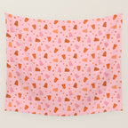 Fall Ghost Print Wall Tapestry Gallery Image 4
