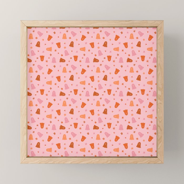 Fall Ghost Print Mini Art Print Gallery Image 1
