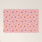 Fall Ghost Print Welcome Mat Gallery Image 1