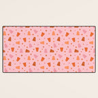 Fall Ghost Print Desk Mat Gallery Image 3