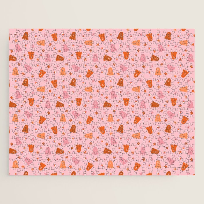 Fall Ghost Print Jigsaw Puzzle Gallery Image 1
