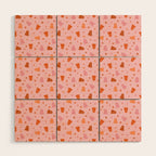 Fall Ghost Print Wood Wall Art Gallery Image 1