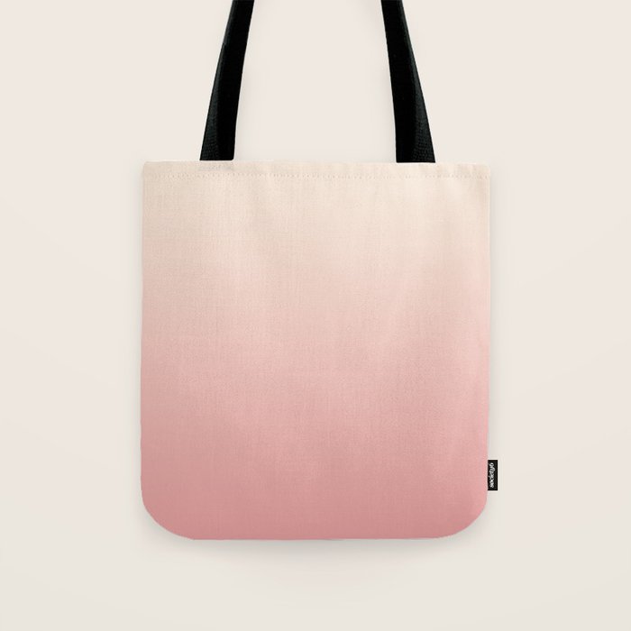 Pink Blush Ombre Tote Bag Gallery Image 1