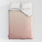 Pink Blush Ombre Duvet Cover Gallery Image 6