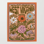 West Virginia Wildflowers Poster Gallery Image 4