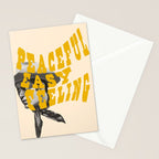 Peaceful Easy Feeling Stationery Card Gallery Image 2