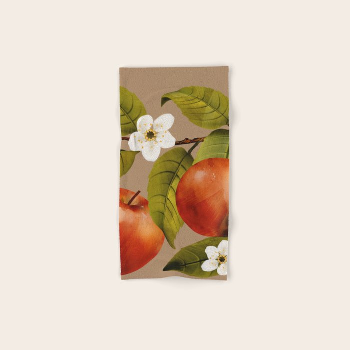 Apples Botanical Art 2 Bath Towel Gallery Image 1