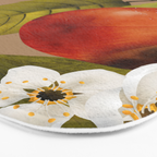 Apples Botanical Art 2 Bath Mat Gallery Image 3