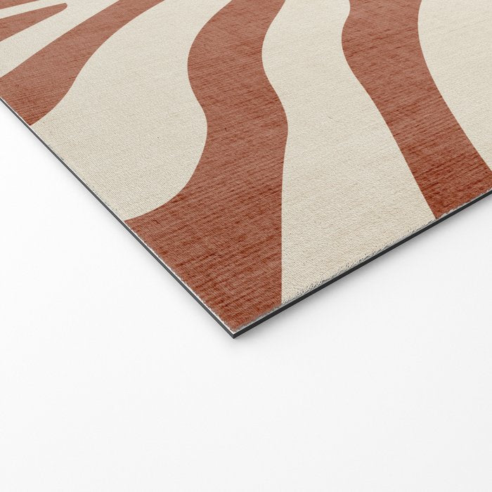 Terra Lines Abstract Original Artwork Welcome Mat Gallery Image 2