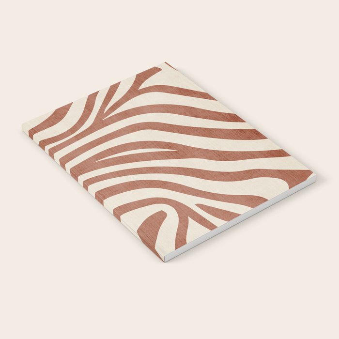 Terra Lines Abstract Original Artwork Notebook Gallery Image 2