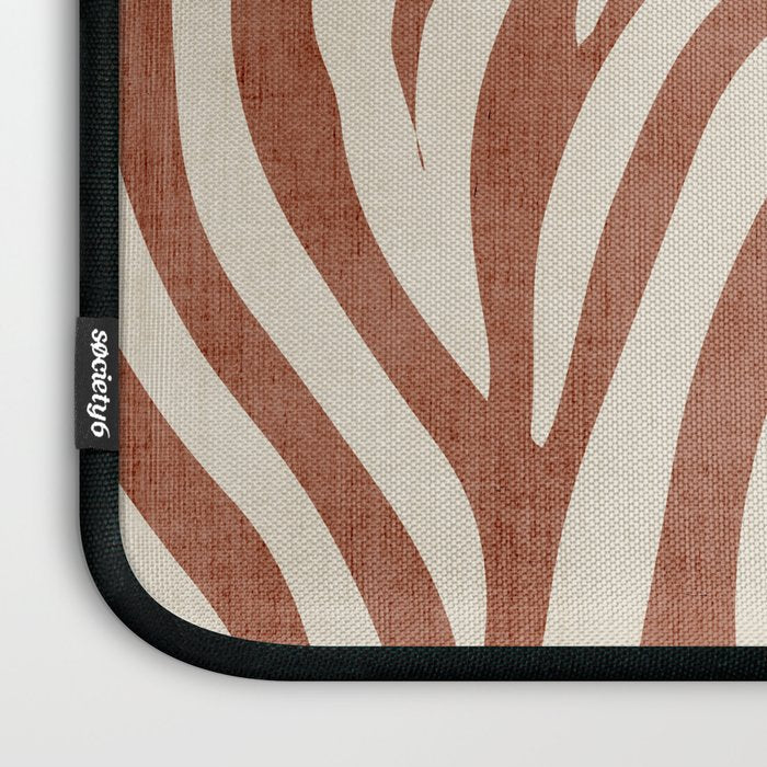 Terra Lines Abstract Original Artwork Laptop Sleeve Gallery Image 3