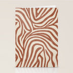 Terra Lines Abstract Original Artwork Stationery Card Gallery Image 2