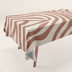 Terra Lines Abstract Original Artwork Tablecloth Gallery Image 1
