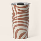 Terra Lines Abstract Original Artwork Travel Mug Gallery Image 1
