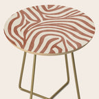 Terra Lines Abstract Original Artwork Side Table Gallery Image 2