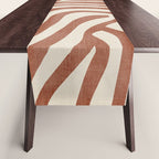 Terra Lines Abstract Original Artwork Table Runner Gallery Image 1