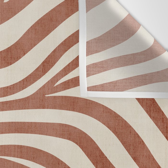Terra Lines Abstract Original Artwork Wall Tapestry Gallery Image 3