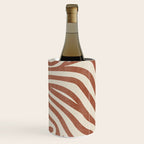 Terra Lines Abstract Original Artwork Wine Chiller Gallery Image 3