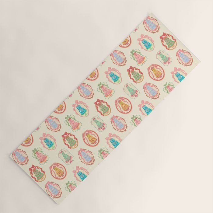 Rococo Cakes Yoga Mat Gallery Image 1