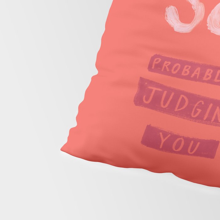 Scorpio Mood in Tomato Red | Zodiac Series Pillow Sham Gallery Image 4