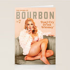 The Babes Of Bourbon Vol. 7 - Vintage Pinup Art Stationery Card Gallery Image 2