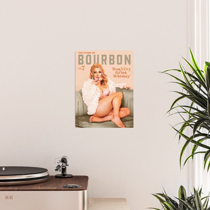 The Babes Of Bourbon Vol. 7 - Vintage Pinup Art Poster Gallery Image 2