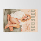 The Babes Of Bourbon Vol. 7 - Vintage Pinup Art Rug Gallery Image 2