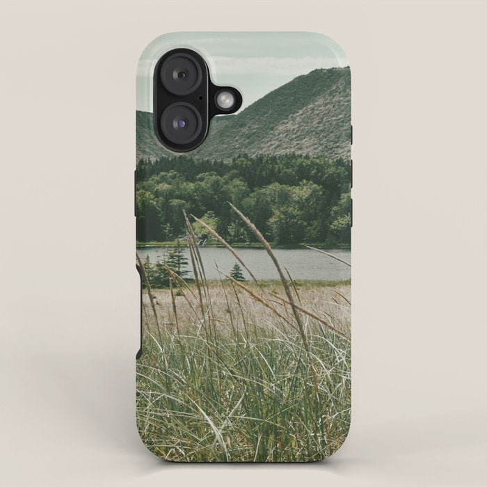 Distant Mountains nature landscape photograph iPhone Case Gallery Image 1