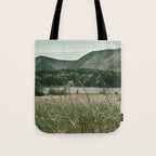 Distant Mountains nature landscape photograph Tote Bag Gallery Image 1