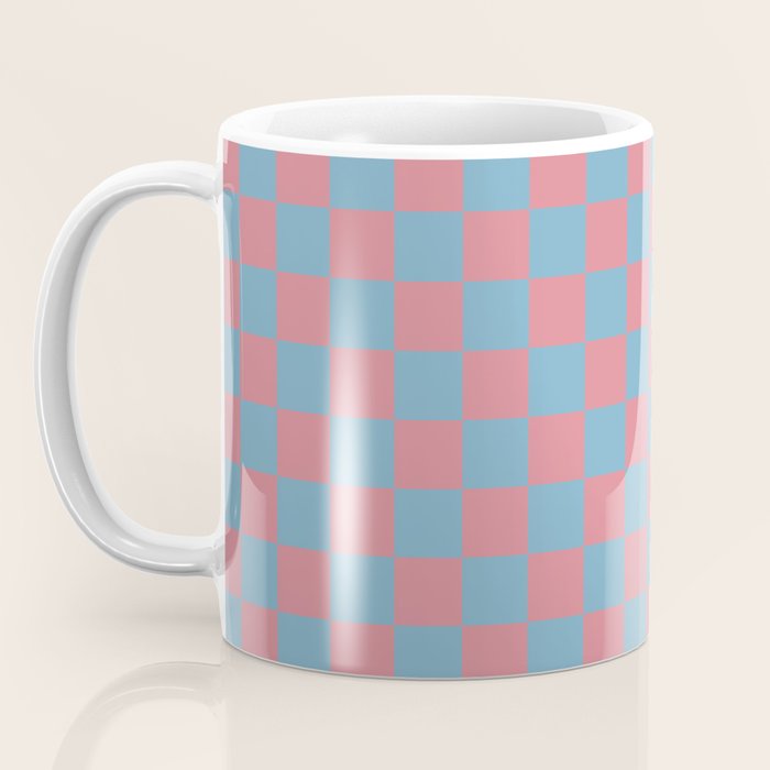 Cool Eclectic Revival Checks Coffee Mug Gallery Image 3