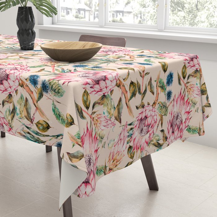 Pattern boho floral Tablecloth Gallery Image 3