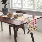 Pattern boho floral Table Runner Gallery Image 2