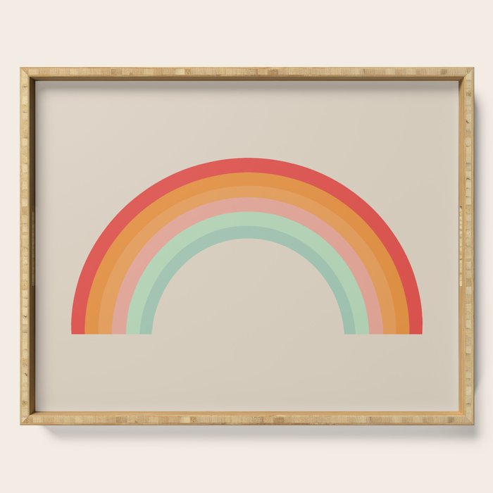 Vintage Rainbow Serving Tray Gallery Image 1