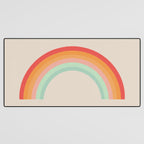 Vintage Rainbow Desk Mat Gallery Image 3