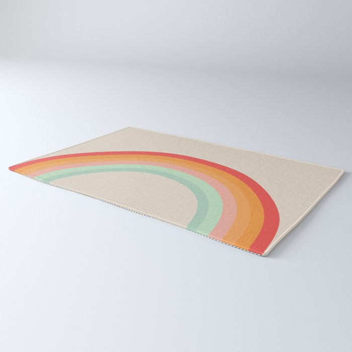 Vintage Rainbow Rug Gallery Image 3