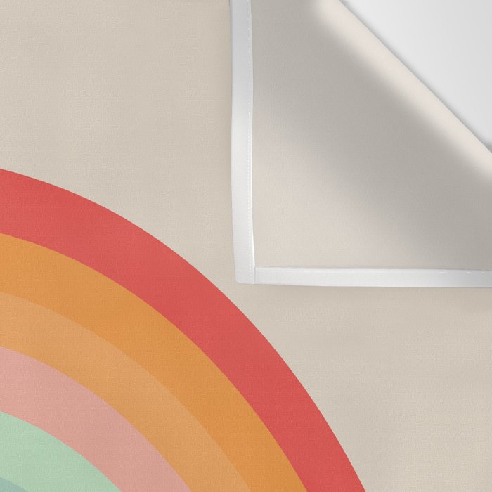 Vintage Rainbow Wall Tapestry Gallery Image 3