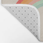 Vintage Rainbow Bath Mat Gallery Image 2