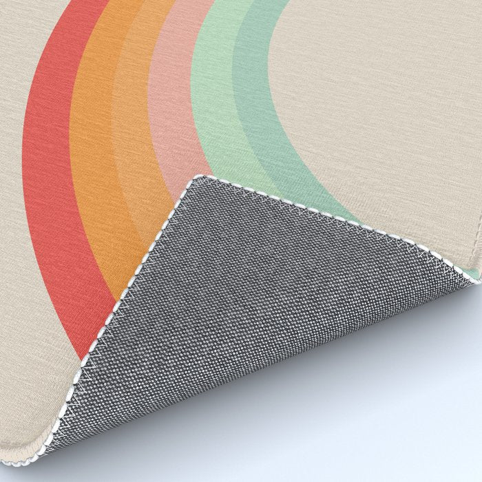 Vintage Rainbow Rug Gallery Image 4