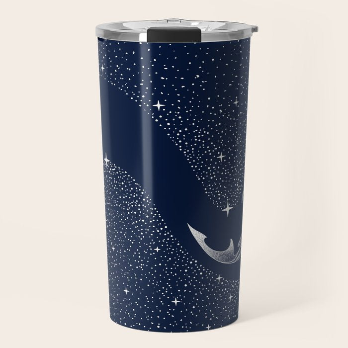 Starry Hammerhead Travel Mug Gallery Image 1