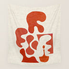 Mid Century Lava Wall Tapestry Gallery Image 4
