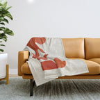 Mid Century Lava Throw Blanket Gallery Image 1