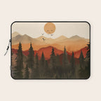 Whispering Pines Laptop Sleeve Gallery Image 1