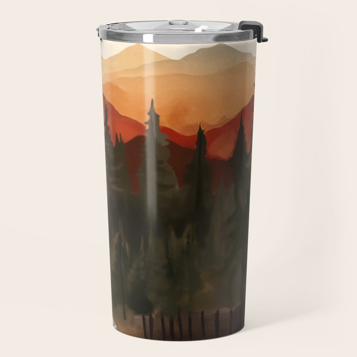 Whispering Pines Travel Mug Gallery Image 2