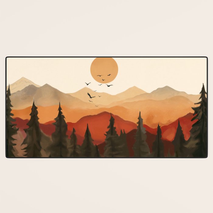 Whispering Pines Desk Mat Gallery Image 3