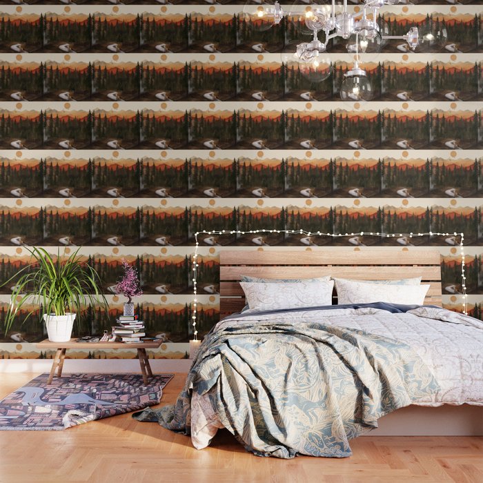 Whispering Pines Wallpaper Gallery Image 3