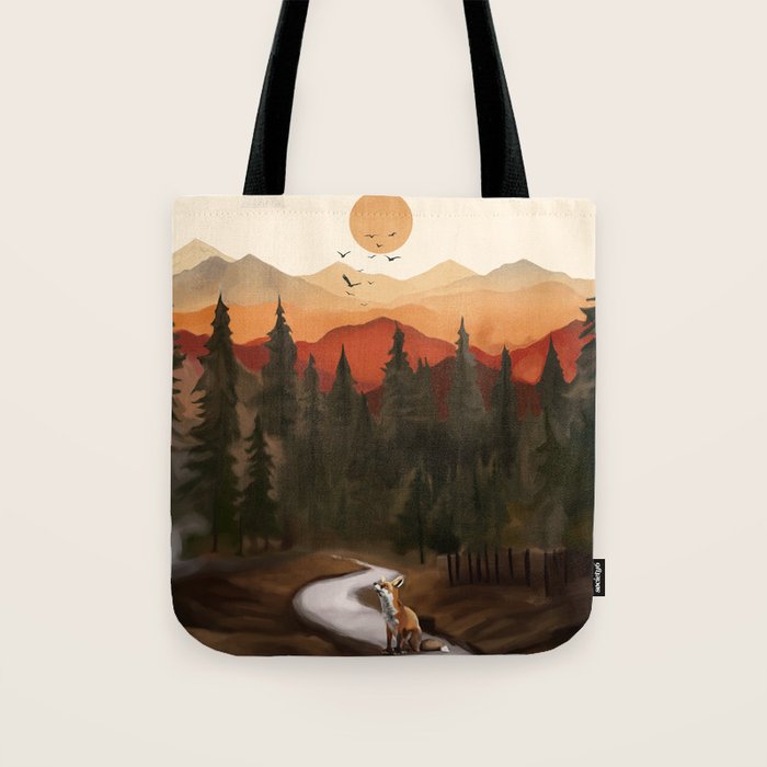 Whispering Pines Tote Bag Gallery Image 1
