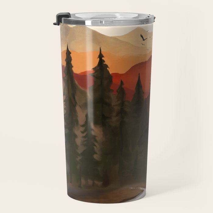 Whispering Pines Travel Mug Gallery Image 3