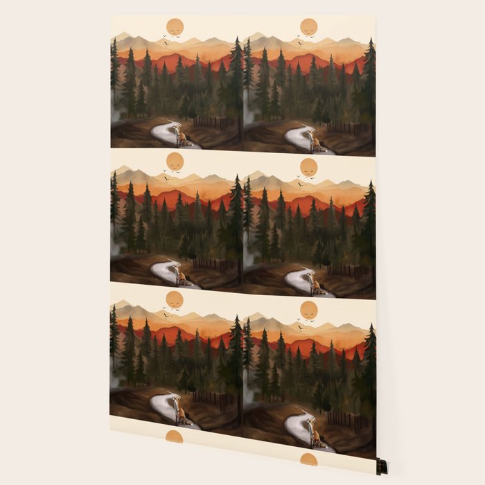 Whispering Pines Wallpaper Gallery Image 2