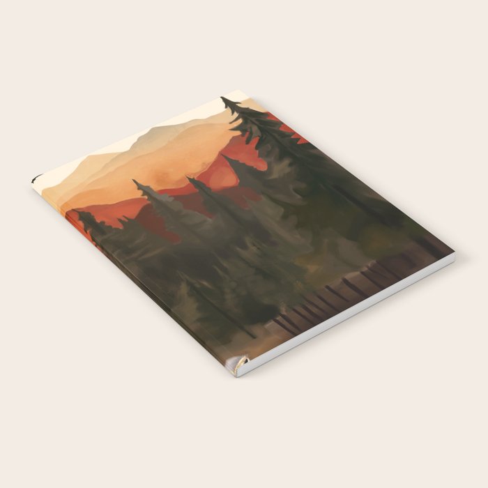 Whispering Pines Notebook